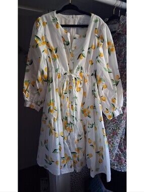 Dainty Jewells Lemon Dress For Girls